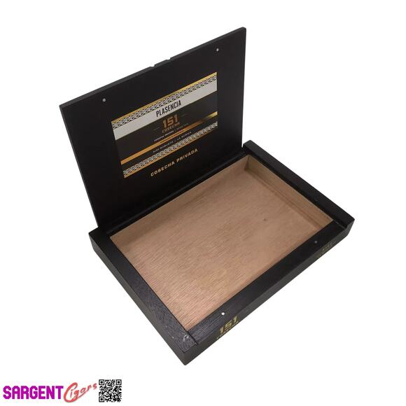 Plasencia 151 La Musica Empty Wooden Cigar Box 9x6.5x1.25 - Picture 5 of 6
